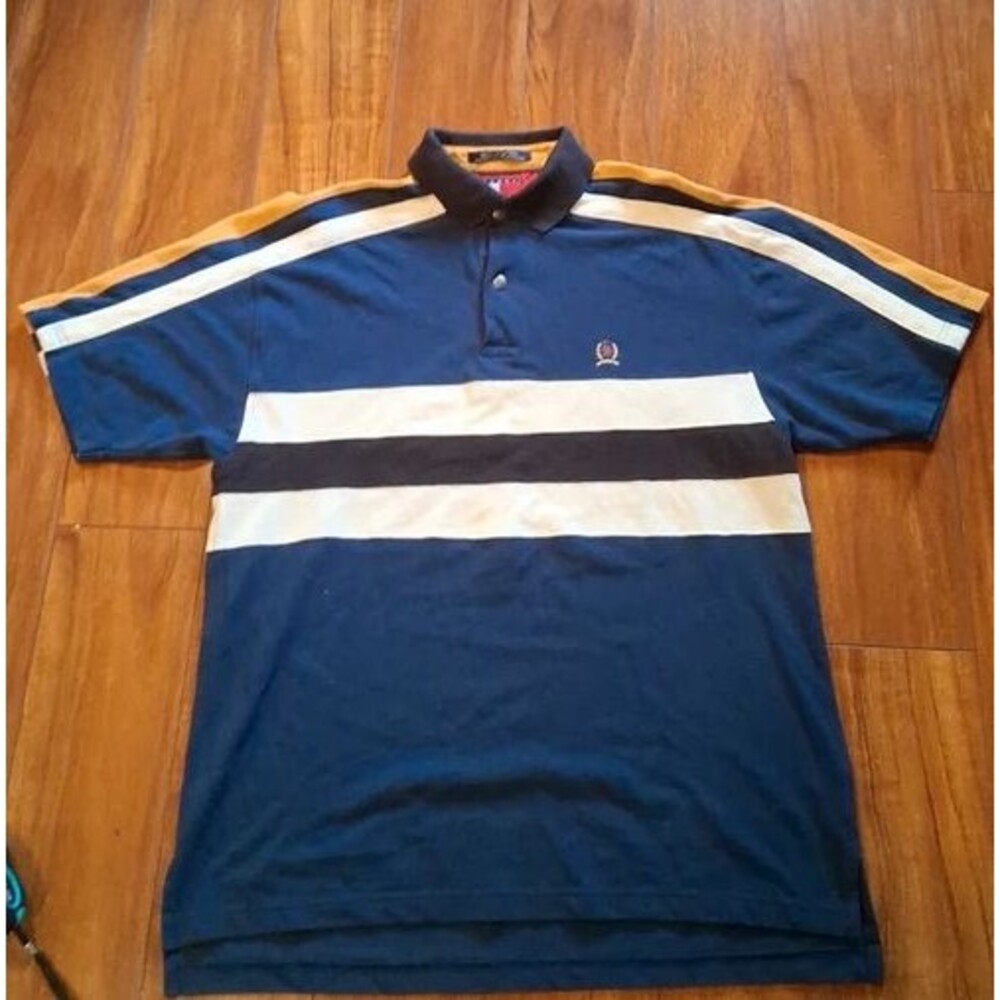 Vintage 90s Tommy Hilfiger polo size large
